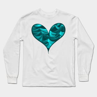 Ocean Heart Long Sleeve T-Shirt